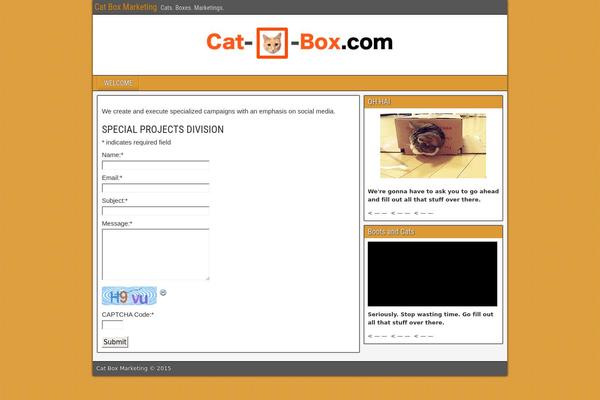 catboxmarketing.com site used Frontier