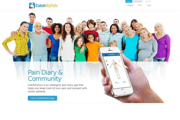 catchmypain.com site used Catchmypain
