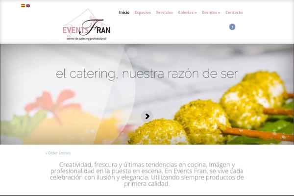 cateringfran.com site used Fable