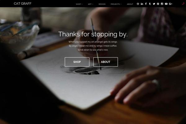 Twenty Seventeen theme site design template sample
