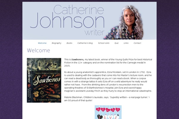 catherinejohnson.co.uk site used Padma