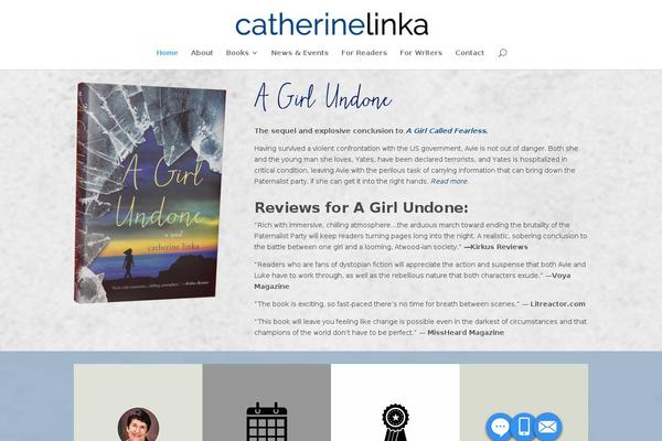 catherinelinka.com site used Divi child