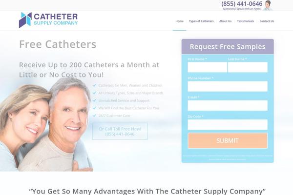 cathetersupply.com site used Enfold-1