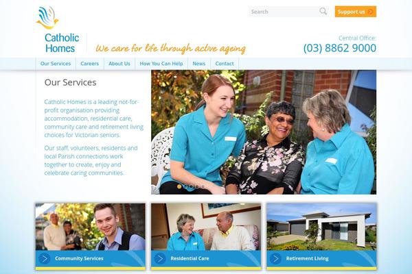 CATHOLIC WordPress theme, websites list used CATHOLIC theme CATHOLIC theme websites examples
