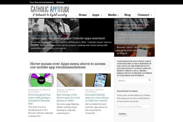 catholicapptitude.org site used Delicious-magazine