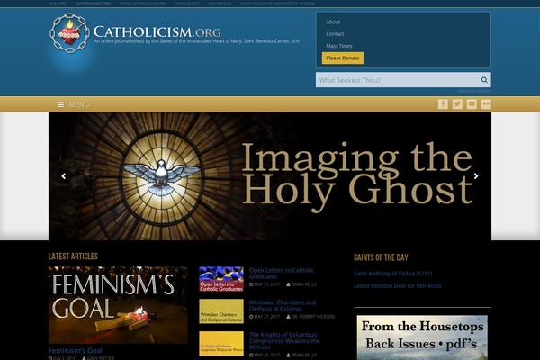 catholicism.org site used Catholicism-2017