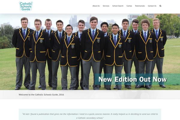 Site using Catholicschoolsguide plugin