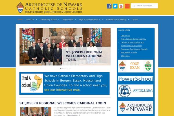 catholicschoolsnj.org site used Rcan