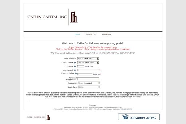 catlincapital.com site used Bpm