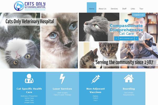 catsonlyvethosp.com site used Cats