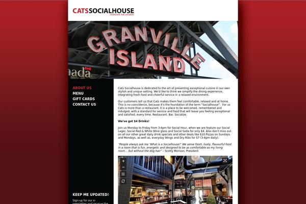 catssocialhouse.com site used Catssocialhouse