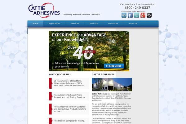 cattieadhesives.com site used Production-pro