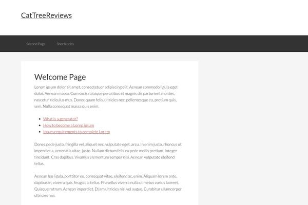 Twenty Sixteen theme site design template sample