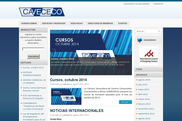 cavececo.org site used Divi Child