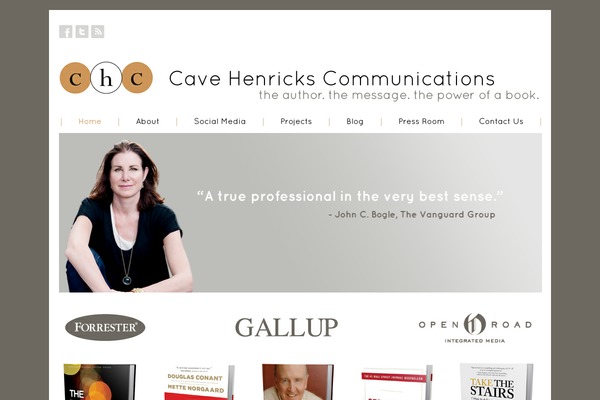cavehenricks.com site used Authordeck
