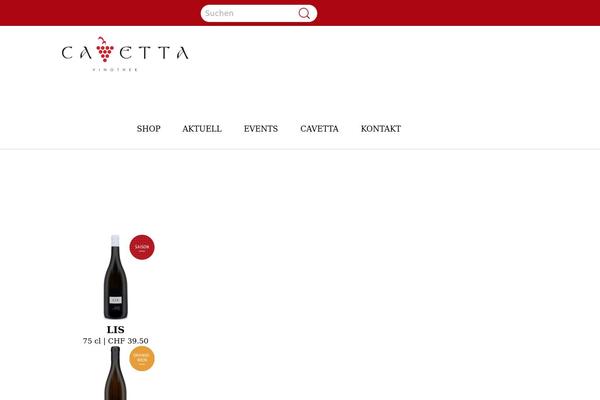 cavetta.ch site used Cavetta