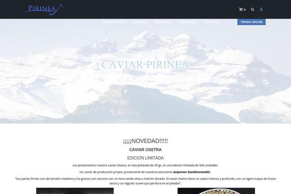 caviarpirinea.com site used Mobilz-child