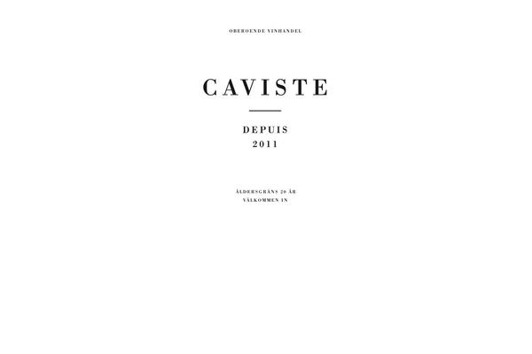 caviste.se site used Caviste