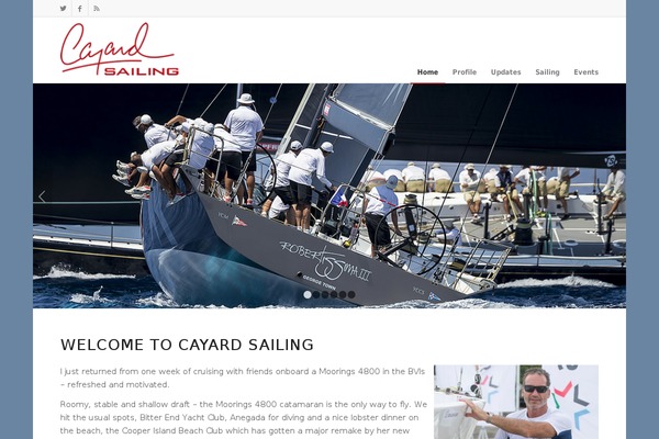 cayardsailing.com site used 23-enfold
