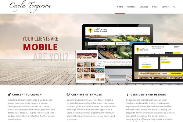 caylatorgerson.com site used Missteek