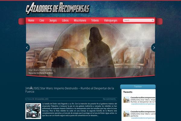 Jin theme site design template sample