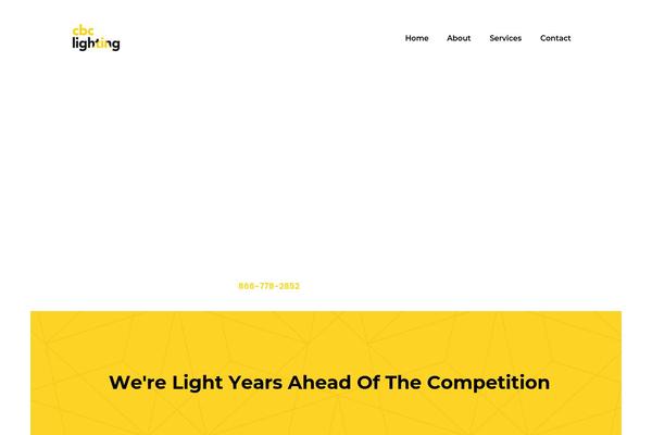 cbclighting.com site used Kons