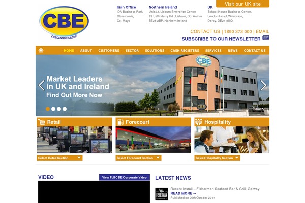 cbe.ie site used Cbe