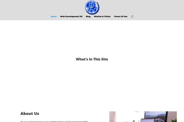 Divi theme site design template sample