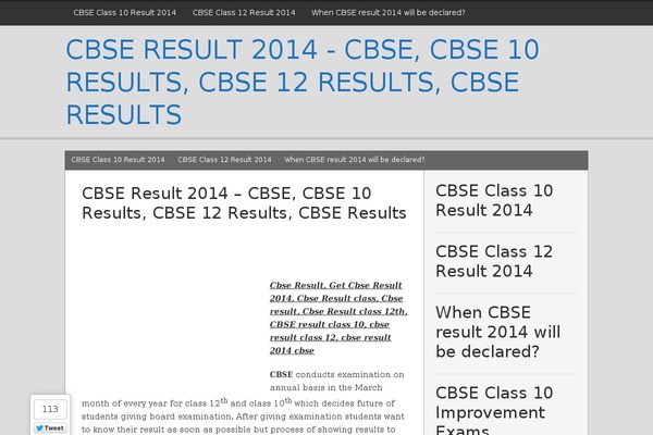 Site using Student Result or Employee Database plugin