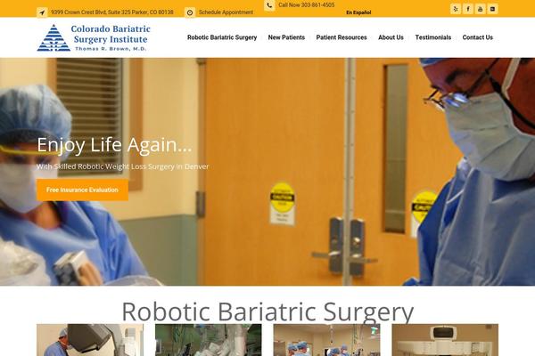 Bridge Child theme site design template sample