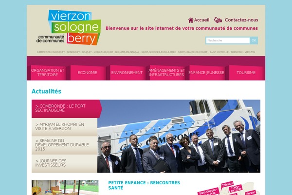 cc-vierzon.fr site used Vierzon