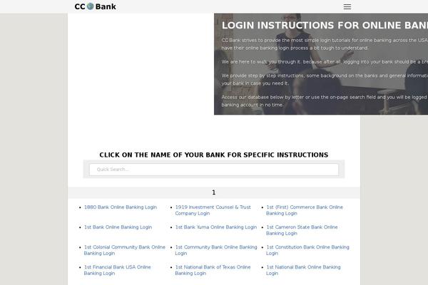ccbank.us site used Ccbank