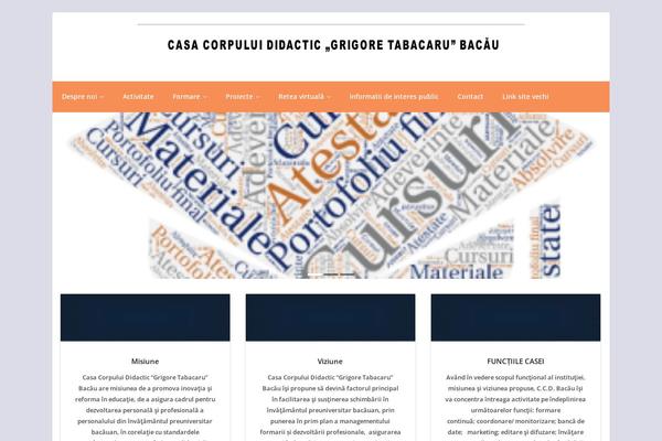 ccdbacau.ro site used Sento-news