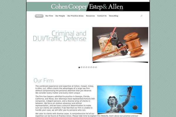 Divi theme site design template sample