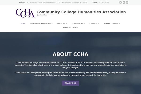ccha-assoc.org site used Emmet
