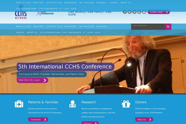 cchsnetwork.org site used Hope-charity-theme