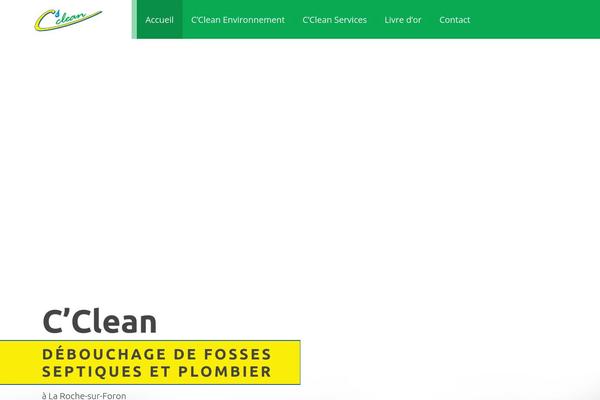 ccleanenvironnement.com site used Pj-betheme