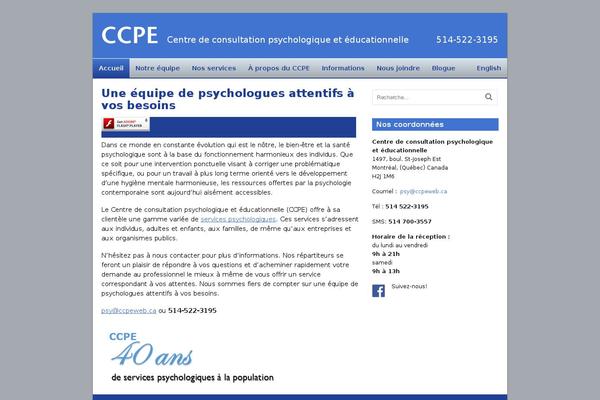 ccpeweb.ca site used Gp-ccpe