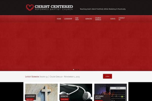 Churchope theme site design template sample