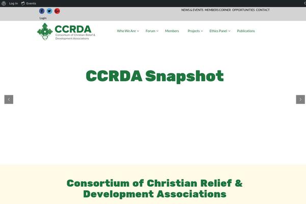 ccrdaeth.org site used Organizations