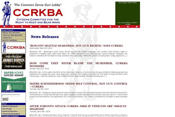 ccrkba.org site used Ccrkba