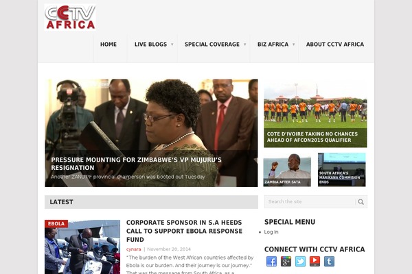 cctv-africa.com site used Mag4u