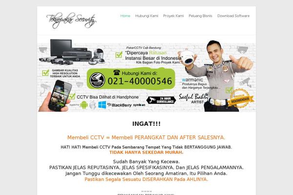 Spacious theme site design template sample