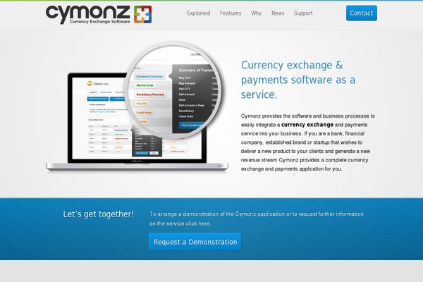 ccyapp.com site used Currencytheme