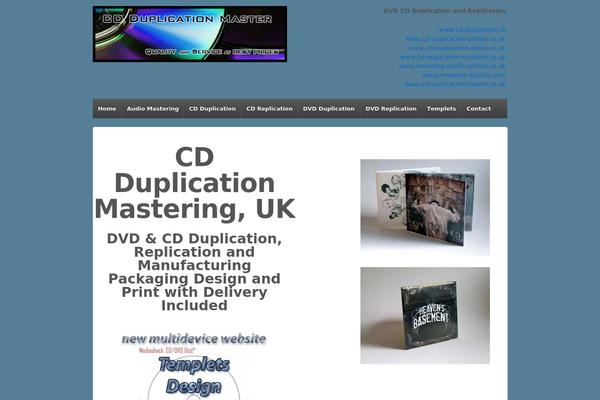 Responsive theme site design template sample