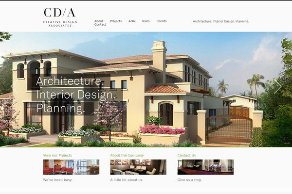 Cda theme site design template sample