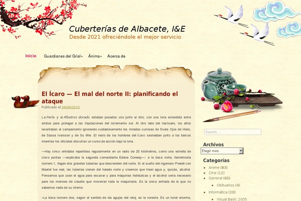 cda-ie.es site used Oriental Writing