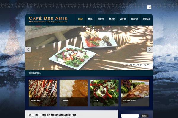 Divi theme site design template sample