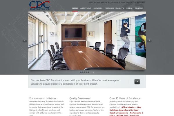 Cadca theme site design template sample