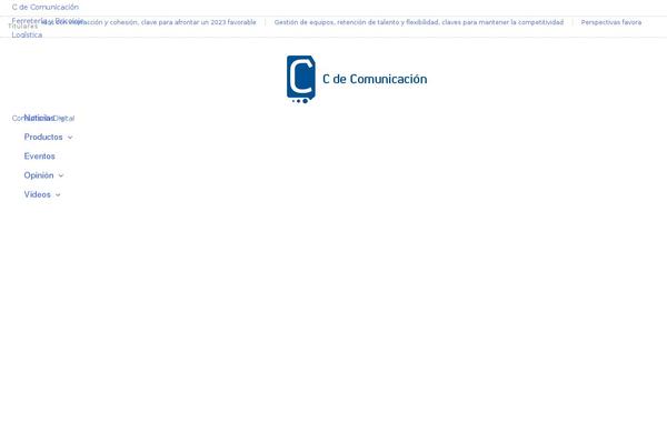 cdecomunicacion.es site used Cdecomunicacion